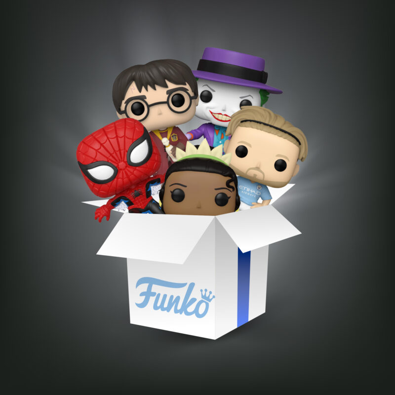 Caja misteriosa Funko Pop: una mystery box con las figuras de vinilo más famosas. Genial para regalar a frikis.